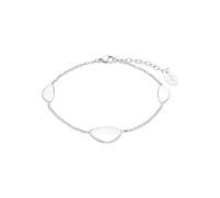 s.Oliver Armband Edelstahl Damen Armschmuck, 17+3 cm, Silber, Kommt in Schmuck Geschenk Box, 2035527