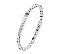 s.Oliver Armband Edelstahl Herren Armschmuck, 19,5+1,5 cm, Bicolor, Kommt in Schmuck Geschenk Box, 2032557