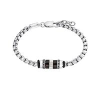 s.Oliver Armband 2034945 Edelstahl silber Herren One Size mit Geschenkbox