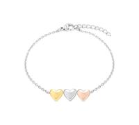 s.Oliver Armband - Tricolor Herzen