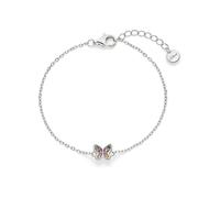 s.Oliver Bracelet - Elegantes Armband aus poliertem 925er Sterlingsilber - silber - Ankerkette verstellbar bis 13,6 cm - wasserfest & hautfreundlich