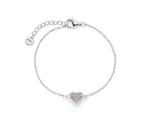 s.Oliver Bracelet - Elegantes Armband aus poliertem 925er Sterlingsilber - silber - Ankerkette verstellbar bis 13,6 cm - wasserfest & hautfreundlich