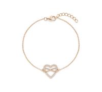 s.Oliver Armband - aus Silber mit Infinity-Herz Detail