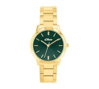 s.Oliver Armbanduhr Damen Quarzuhr Analog, mit Edelstahl Armband, 3 bar Wasserdicht, Kommt in Uhren Geschenk Box