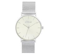 s.Oliver Armbanduhr Damen Quarzuhr Analog, mit Edelstahl Armband, 3 bar Wasserdicht, Kommt in Uhren Geschenk Box