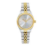 s.Oliver Armbanduhr Damen Quarzuhr Analog, mit Edelstahl Armband, Bicolor, 3 bar Wasserdicht, Kommt in Uhren Geschenk Box, 2033526