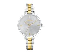 s.Oliver Armbanduhr Damen Quarzuhr Analog, mit Edelstahl Armband, Bicolor, 3 bar Wasserdicht, Kommt in Uhren Geschenk Box, 2033513