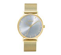 s.Oliver Armbanduhr Damen Quarzuhr Analog, mit Edelstahl Armband, Gold, 3 bar Wasserdicht, Kommt in Uhren Geschenk Box, 2033519