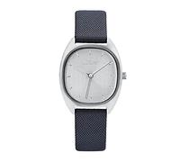 s.Oliver Armbanduhr Damen Quarzuhr Analog, mit Textil Armband, Silber, 3 bar Wasserdicht, Kommt in Uhren Geschenk Box, 2033502