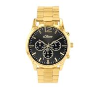 s.Oliver Chronograph Herren, Gold, 0, Edelstahl, Alloy 2038385