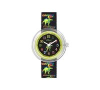 s.Oliver Armbanduhr Kinder, Quarzuhr Analog, mit Nylon/Textil Armband,3 bar Wasserdicht, Kommt in Uhren Geschenk Box