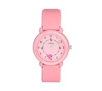Name It Armbanduhr Mädchen Kinder Quarzuhr Analog, mit Silikon Armband, Rosa, 5 bar Wasserdicht, Kommt in Uhren Geschenk Box, 2036532