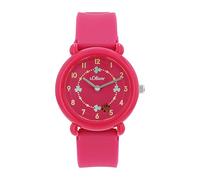 Name It Armbanduhr Mädchen Kinder Quarzuhr Analog, mit Silikon Armband, Rosa, 5 bar Wasserdicht, Kommt in Uhren Geschenk Box, 2036533