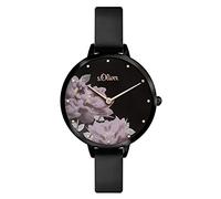 s.Oliver Damen Analog Quarz Armbanduhr mit PU Armband SO-3538-LQ