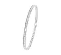 s.Oliver Damen Armreif 2018533 Edelstahl Swarovski