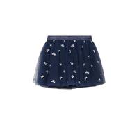 Ausgestellter Meshrock mit Baumwollfutter 134 blau 2171958.58A5.134