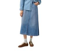 Ausgestellter Midi-Jeansrock aus Lyocellmix mit hohem Bund 44 blau 2174421.55Y6.44