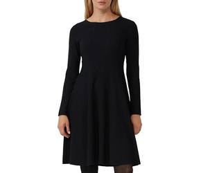 s.Oliver Ausgestelltes Feinstrick-Kleid mit Rippstruktur
