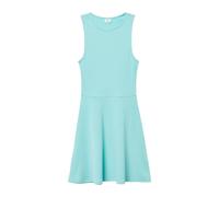 Ausgestelltes Kleid aus Rippware 164 türkis 2166807.6115.164