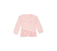 s.Oliver Ausgestelltes Langarmshirt mit gemusterter Blende