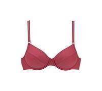 Bügel-Bikini-Top S.OLIVER "Rome", Damen, Gr. 44, Cup E, rot (rostrot), Microfaser, Polyamid, unifarben, Bikini-Oberteile, in verschiedenen Unifarben (86733105-44) rostrot