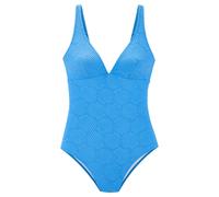 S.OLIVER Badeanzug Damen blau Gr.36 Cup C/D