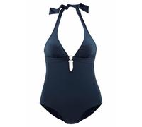 S.OLIVER Badeanzug Damen dunkelblau Gr.40 Cup C/D