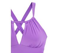 S.OLIVER Badeanzug Damen lila Gr.40 Cup A/B