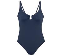 Badeanzug mit trendigem Ausschnitt 38C/D blau 6010014.4741.38C_D