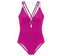 Badeanzug S.OLIVER "Joy" Gr. 42, N-Gr, pink Damen Badeanzüge (50698267-42) pink