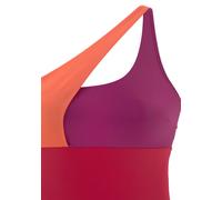 Badeanzug S.OLIVER "Yella" Gr. 34, Cup A/B, rot Damen Badeanzüge Ocean Blue in modischer One-Shoulder Form (41294146-34)