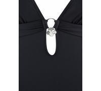 S.OLIVER Badeanzug Damen schwarz Gr.36 Cup C/D