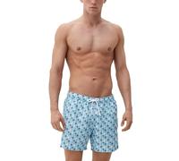 S.Oliver Herren Badeshort, Blau, M EU