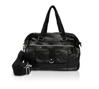 s.Oliver (Bags) Casual Washed Bag 97.311.94.8925, Herren Messengertaschen, Schwarz (Schwarz 9999), 40x32x13 cm (B x H x T)