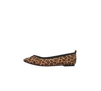 Ballerinas mit Schleife und Leo-Print 38 braun|mehrfarbig 2177824.93A1.38