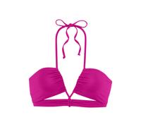 S.OLIVER Bandeau-Bikini-Top Damen pink Gr.42 Cup C/D