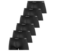 s.Oliver - Basic - Hip-Short/Pant - 6er Pack (XXL Schwarz)