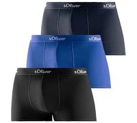 s.Oliver - Basic - Retro-Short / Pant - 3er Pack (XXL Blau / Dunkelblau / Schwarz)