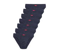 Slip S.OLIVER Gr. L, 7 St., blau (navy) Herren Unterhosen Slips Wochenration in einer Dose (85489443-L)
