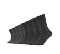 s.Oliver Unisex Socken Herren und Damen Formbeständig und langlebig Baumwolle weicher Bund 8er Pack 43/46 grey