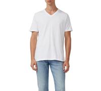 Basic-T-Shirt aus Baumwolle im 2er-Pack S weiß