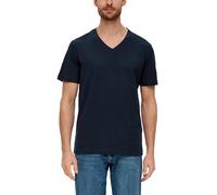 s.Oliver Herren 2155022 T-Shirt, blau 5978, S
