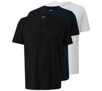 s.Oliver Herren 2155013 T-Shirt, blau|schwarz|weiß, M