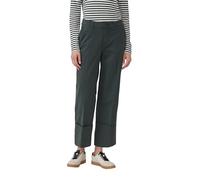 Baumwoll-Culotte mit Bügelfalte und fixiertem Umschlag 34 grün 2168880.6933.34
