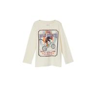 s.Oliver Baumwoll-Langarmshirt mit Folienprint