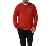 Baumwoll-Pullover mit aufgesetzter Brusttasche 5XL rot 2174096.3529.5XL