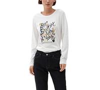 s.Oliver Baumwoll-Shirt mit Effektprint