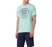 s.Oliver Baumwoll-T-Shirt mit Crewneck und Artwork