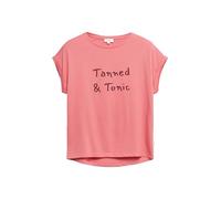 Baumwoll-T-Shirt mit Frontprint 40 pink 2178612.42D1.40