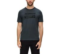 s.Oliver Baumwoll-T-Shirt mit frontseitigem Artwork-Print